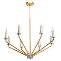 699011008 Lustra zelta 8x40W E14 D760 H1007 MW LIGHT