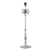 EH-LEAF-TL-L galda lampa bez kupola Leaf niķelis 60W E27 Endon