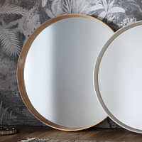 5056315929258 spogulis Keaton Round ozols W1000 x D80 x H1000mm GL