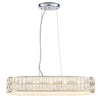 76514 lustra Verina hroms/kristāls 5 x 5W LED Endon