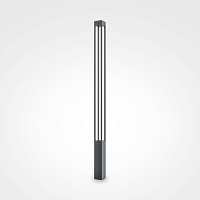 O424FL-L25GF āra stabiņš ELBE grafīta 25W 3000K 650lm IP65 Maytoni