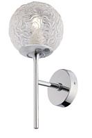 MOD061WL-01CH RU sienas lampa Ligero hroms/stikla kupols 1x40W E27 Maytoni