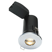 50686 iebūvējams gaismeklis ShieldPLUS hroms 50W GU10 IP65 Saxby