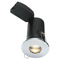 50686 iebūvējams gaismeklis ShieldPLUS hroms 50W GU10 IP65 Saxby