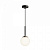 MOD321PL-01B griestu lampa Basic Form melna/balts kupols 1x40W E14 Maytoni