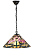 63923 lustra Ashton Tiffany stikls 1x60W E27 Interiors 1900