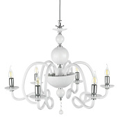 LP.VIVALDI/6-BCO Lustra Vivaldi balta 6x40W E14 ONDALUCE