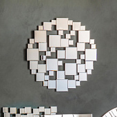 5055999253581 spogulis Dawes Round W800 x D20 x H800mm GL