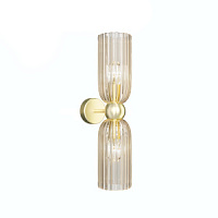 MOD302WL-02CG sienas lampa Antic konjaka krāsas stikls 2x40W E14 Maytoni