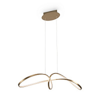 MOD156PL-L52G4K griestu lampa Curve zelta LED 2800lm 4000K Maytoni