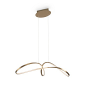 MOD156PL-L52G4K griestu lampa Curve zelta LED 2800lm 4000K Maytoni