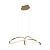 MOD156PL-L52G4K griestu lampa Curve zelta LED 2800lm 4000K Maytoni