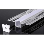 Alumīnija profils/mat.difuzors z/a 3m 56x15x15mm Bon