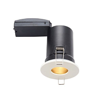 92730 iebūv.gaismeklis ShieldPLUS Baffle balts 50W GU10 Saxby
