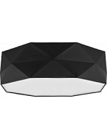 1567 KANTOOR GREY Plafons melns 4x60W E27 D52 TK-LIGHTING