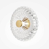 MOD555WL-L4G3K sienas lampa Amulet stikls/zelts LED 8W 3000K Maytoni