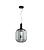 SO.BALL/FUMÈ griestu lampa Ball pelēks stikls 1x60W E27 Ondaluce