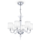 DIA012PL-06TR RU lustra Leti balta 6x40W E14 Maytoni