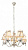 69027-5 Lustra balta/balts abažūrs 5x60W E14 D56 GLOBO