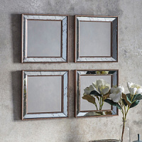 5055999245036 spogulis Bambra Square (4pk) W390 x D35 x H390mm GL
