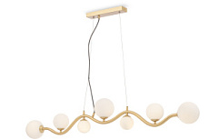 MOD059PL-07G lustra Uva zelts/stikla kupoli 7x28W G9 Maytoni