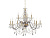LP.OPERA/12-FUME OPERA lustra krist/zelts peleka 12x40W E14 D1000mm minH1000mm (body) Ondaluce