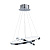 KLINE-2CH griestu lampa Kline hroms 20.5W LED 3000K 1740lm Endon