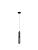9028851 Gustave griestu gaism. fume 1x5W G9 D60mm H1200mm NL
